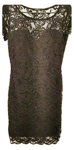 Ambiance Black Laced Mini Dress